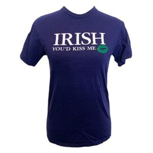 St. Patrick’s Day Short Sleeve Crewneck Tee Funny Size Small